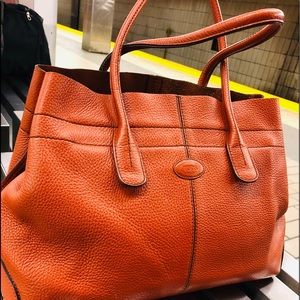 Tods leather handbag